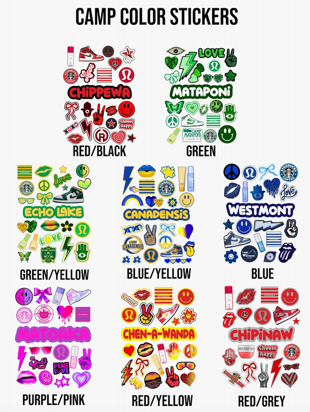 Create'd Sticker Sheet